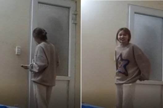 Ela louca pelo vídeo que aconteceu com ela