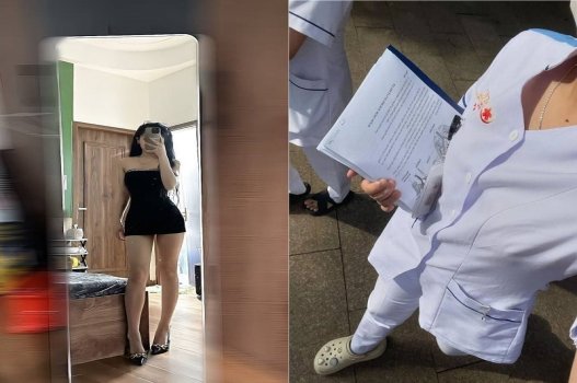 O corpo sexy de Lam Thai Vy estava satisfeito