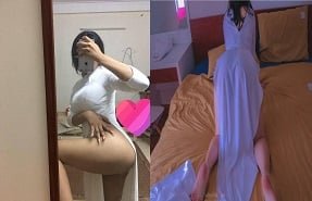 Faça masturbação para seu irmão sábio com seu pênis sexy