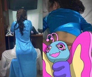Naquela tarde, ela era corajosa para me deixar louco com o par de seios